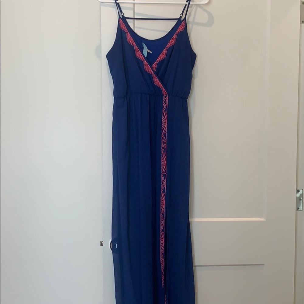 Blue & Pink Maxi